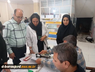 بازدید رئیس آموزشکده  ملی  مهارت دختران بروجرداز مراحل ثبت نام دانشجویان جدید الورود  4