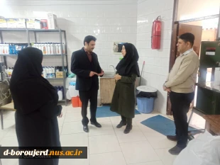 بازدید رئیس دانشگاه ملی مهارت استان لرستان جناب آقای دکتر کیوان مرادی پوراز آموزشکده دختران بروجرد 2