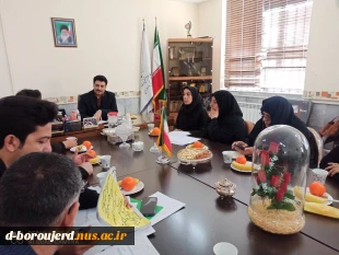 بازدید رئیس دانشگاه ملی مهارت استان لرستان جناب آقای دکتر کیوان مرادی پوراز آموزشکده دختران بروجرد 5
