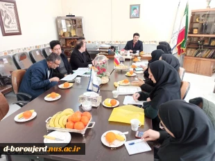 بازدید رئیس دانشگاه ملی مهارت استان لرستان جناب آقای دکتر کیوان مرادی پوراز آموزشکده دختران بروجرد 8