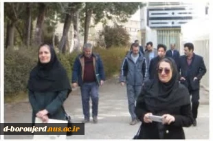 بازدید رئیس دانشگاه ملی مهارت استان لرستان جناب آقای دکتر کیوان مرادی پوراز آموزشکده دختران بروجرد 10