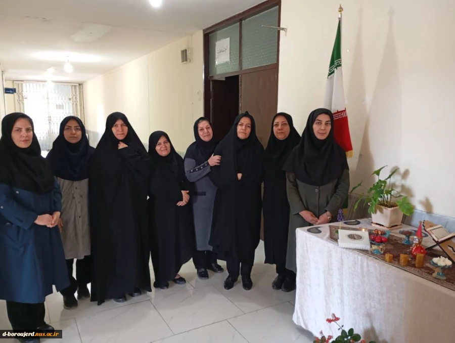 استقبال از بهار1404 با برپایی سفره هفت‌سین در آموزشکده ملی مهارت دختران بروجرد 5