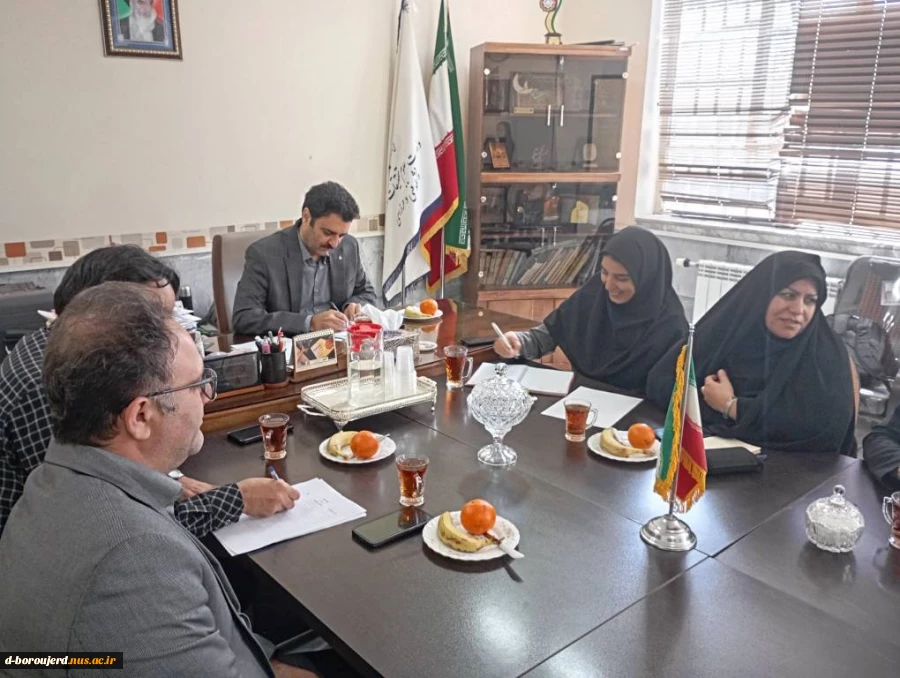 جلسه شورای پژوهشی و کارگروه هیات اجرایی در آموزشکده ملی مهارت دختران بروجرد 2