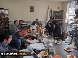 جلسه شورای پژوهشی و کارگروه هیات اجرایی در آموزشکده ملی مهارت دختران بروجرد 3