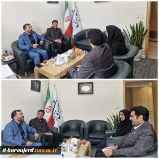 دیدار سرپرست دانشگاه ملی مهارت استان لرستان با نماینده محترم مردم شهرستان بروجرد