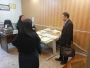 بازدید رئیس آموزشکده دختران بروجرد به همراه نمایندگان نظارت و ارزیابی دانشگاه ملی مهارت از روند برگزاری آزمون های پایان ترم نیمسال دوم سال تحصیلی 1404