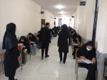بازدید رئیس آموزشکده دختران بروجرد به همراه نمایندگان نظارت و ارزیابی دانشگاه ملی مهارت از روند برگزاری آزمون های پایان ترم نیمسال دوم سال تحصیلی 1404 3