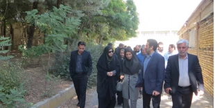 بازدید نماینده محترم شهرستان بروجرد در مجلس شورای اسلامی و هیات همراه از دانشگاه ملی مهارت - آموزشکده دختران  بروجرد 2