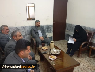 نشست صمیمانه ی رییس آموزشکده با واحد حراست، و پرسنل حفاظت فیزیکی آموزشکده 2