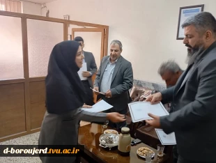 نشست صمیمانه ی رییس آموزشکده با واحد حراست، و پرسنل حفاظت فیزیکی آموزشکده 4